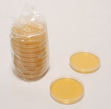 Tryptic Soy Agar - Ready-to-use Settle Plates Tween&#174;, Cysteine, Histidine, Lecithin, ICR plate for long incubation, sterile; aseptically filled, plate diam. 90&#160;mm, suitable for air monitoring