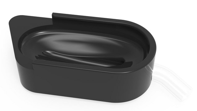 Steritest&#174; Symbio 2 Media Drain Tray Container With Curved Outlet, Streamlines the workflow, Increases Safety