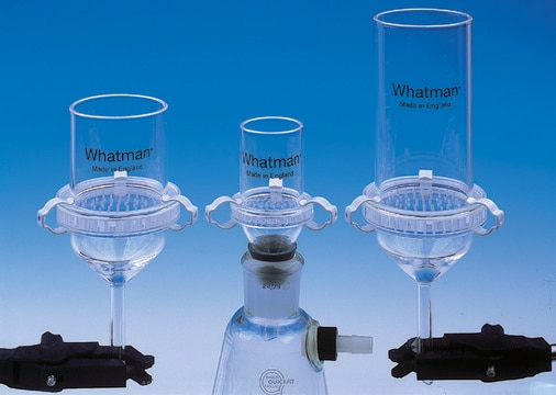 Whatman&#174; glass microfiber filtration funnel Filter Funnel, 3-piece, volume 16&#160;mL, diam. 25&#160;mm