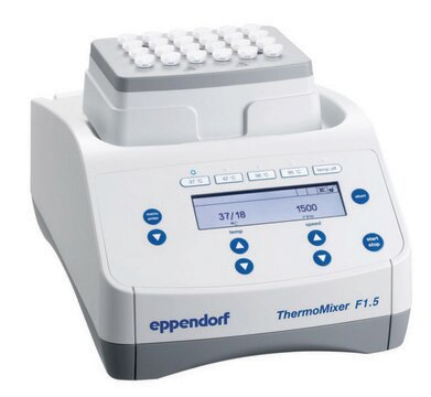 Eppendorf&#174; ThermoMixer&#174; F1.5 with thermal block for 24 reaction vessels 1.5 mL, AC/DC input 120 V, 50/60 Hz (US)