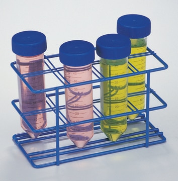 Scienceware&#174; centrifuge tube rack, epoxy-coated steel Holds 36 x 50 mL tubes