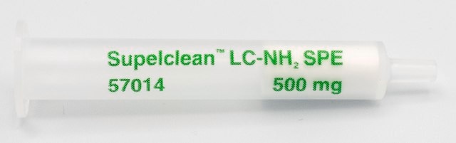 Supelclean&#8482; LC-NH2 SPE Tube bed wt. 500&#160;mg, volume 3&#160;mL, pk of 54