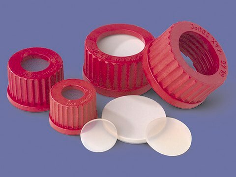 Corning&#174; Silicone Septa for use with GL32 Open Top PBT Screw Cap