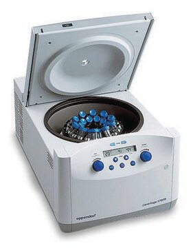 Eppendorf&#174; Centrifuge 5702/5702R/5702RH 5702R, refrigerated, with rotor A-4-38 and 4 x 85&nbsp;mL round bucket, rotary knobs, AC/DC input 120 V, 60 Hz, US 3-pin plug (US)