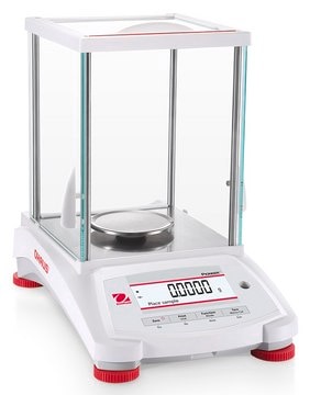 Ohaus&#174; Pioneer&#174; Analytical Balance Model PX224/E, weighing capacity 220&#160;g, resolution: 0.0001&#160;g, AC/DC input 110 V, US 3-pin plug (North America)