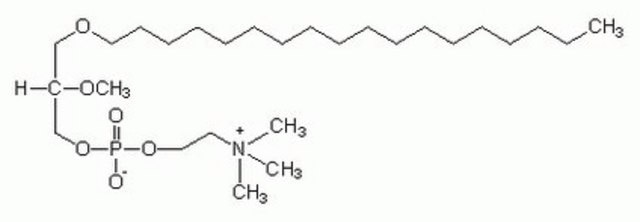 ET-18-OCH3 A cell-permeable and reversible cytotoxic agent that shows selective cytocidal activity against neoplastic cells and virally transformed cells.