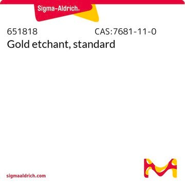 Gold etchant, standard