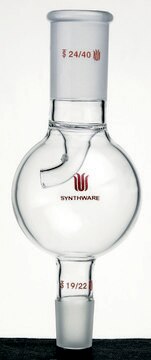 Synthware&#8482; Kjeldahl distilling trap 100 mL, top joint: ST/NS 24/40, bottom joint: ST/NS 19/22