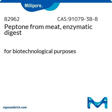 Peptone from meat, enzymatic digest for biotechnological purposes