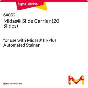 Midas&#174; Slide Carrier (20 Slides) for use with Midas&#174; III-Plus Automated Stainer