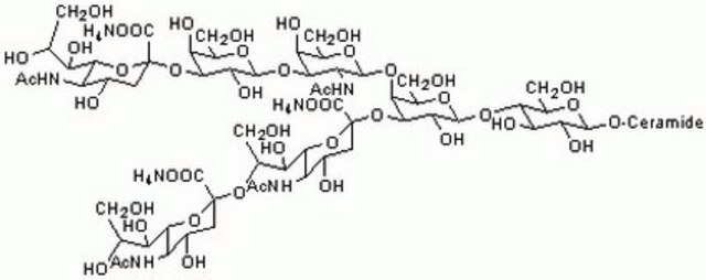 Ganglioside GT1b, Trisialo, Triammonium Salt, Bovine Brain Inhibits Con A-stimulated mitogenesis in murine T cells.