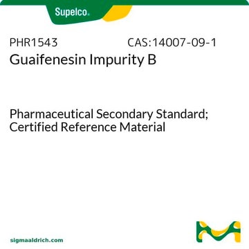 Guaifenesin Impurity B Pharmaceutical Secondary Standard; Certified Reference Material