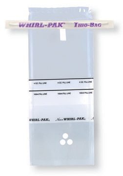 Whirl-Pak&#174; Thio-Bag&#174;, Waste Water Sampling Bag 100&#160;mL capacity