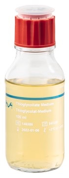 Fluid Thioglycollate Medium ready-to-use, bottle volume 100&#160;mL , filling volume