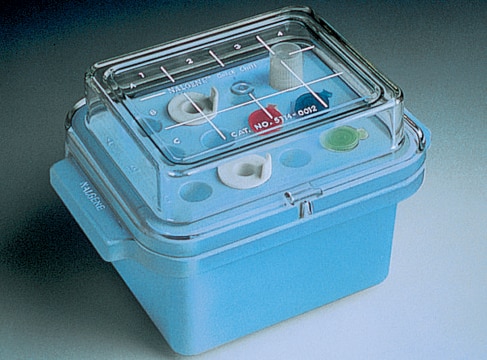 Quick Chill&#8482; cooler holds 12 x 1.5 mL microcentrifuge tubes, polycarbonate