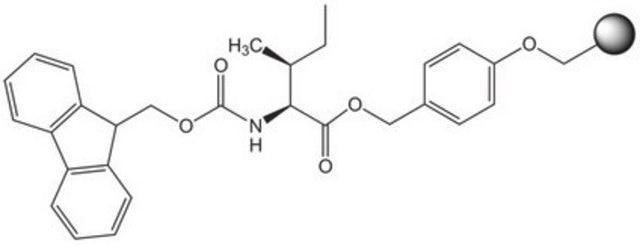 Fmoc-Ile-Wang resin (100-200 mesh) Novabiochem&#174;