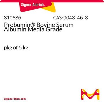 Probumin&#174; Bovine Serum Albumin Media Grade pkg of 5&#160;kg