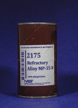 Refractory alloy MP-35-N NIST&#174; SRM&#174; 2175