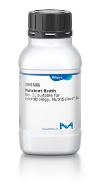 Nutrient Broth No. 3, NutriSelect&#174; Plus, suitable for microbiology