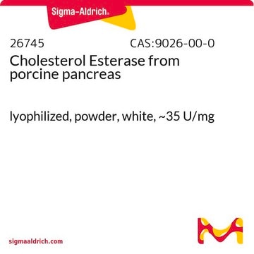 Cholesterol Esterase from porcine pancreas lyophilized, powder, white, ~35&#160;U/mg