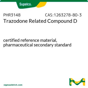 Trazodone Related Compound D certified reference material, pharmaceutical secondary standard