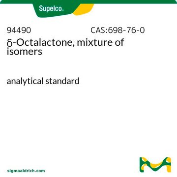 &#948;-Octalactone, mixture of isomers analytical standard