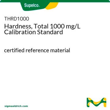 Hardness, Total 1000 mg/L Calibration Standard certified reference material