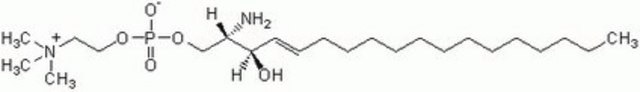 Sphingosylphosphoryl-choline SPC is the deacylated derivative of sphingomyelin known to accumulate in neuropathic Niemann-Pick disease type A.