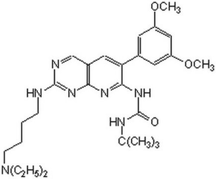 FGF/VEGF Receptor Tyrosine Kinase Inhibitor, PD173074 The FGF/VEGF Receptor Tyrosine Kinase Inhibitor, PD173074 controls the biological activity of FGF/VEGF Receptor Tyrosine Kinase. Primarily used for Phosphorylation &amp; Dephosphorylation applications.