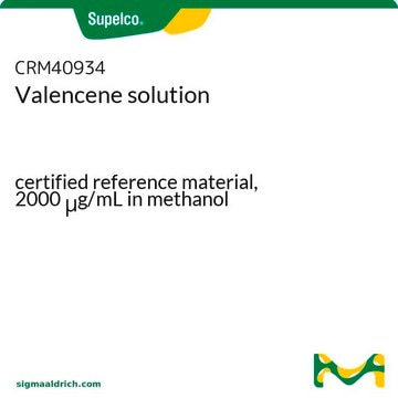 Valencene solution certified reference material, 2000&#160;&#956;g/mL in methanol