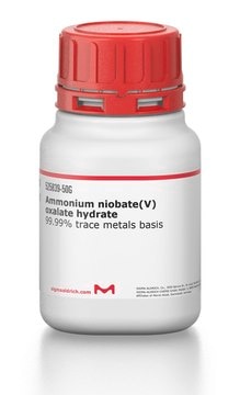 Ammonium niobate(V) oxalate hydrate 99.99% trace metals basis