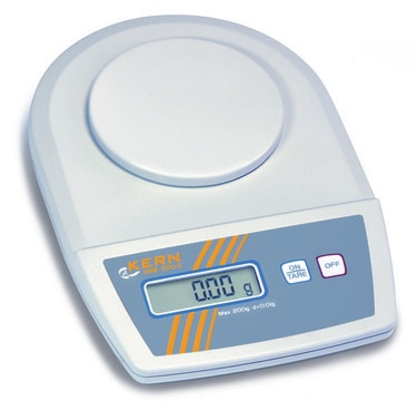 Kern EMB portable balance AC/DC input 110 - 230 V AC, weighing capacity 500&#160;g, resolution: 0.1&#160;g