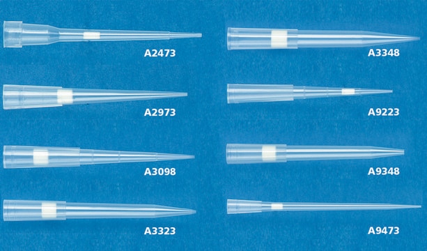 ART&#174; self-sealing barrier pipette tips ART 10, volume range 0.1-10&#160;&#956;L, sterile