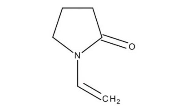 1-Vinyl-2-pyrrolidone (stabilized with N,N&#8242;-di-sec-butyl-1,4-phenylenediamine) for synthesis