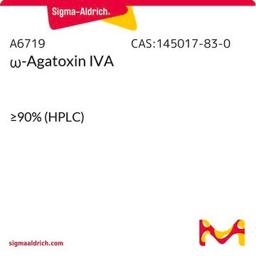 &#969;-Agatoxin IVA &#8805;90% (HPLC)