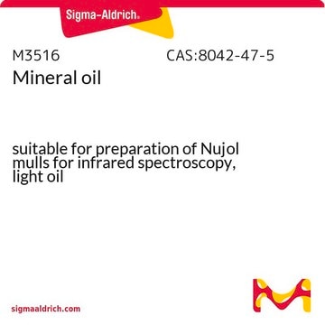 Mineral oil suitable for preparation of Nujol mulls for infrared spectroscopy, light oil