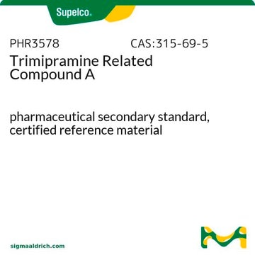 Trimipramine Related Compound A pharmaceutical secondary standard, certified reference material