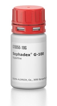 Sephadex&#174; G-100 Superfine