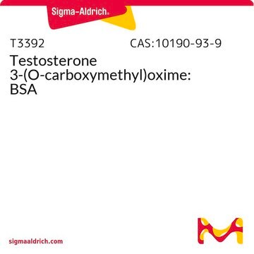 Testosterone 3-(O-carboxymethyl)oxime: BSA