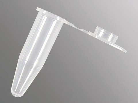 PCR tubes with flat caps thin wall, size 0.5&#160;mL, pkg of 10x1000tubes/cs, clear