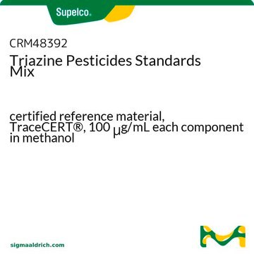 Triazine Pesticides Standards Mix certified reference material, TraceCERT&#174;, 100&#160;&#956;g/mL each component in methanol