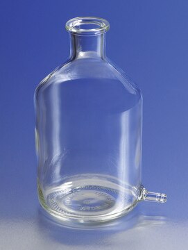 Pyrex&#174; aspirator bottle with outlet for tubing capacity 1000&#160;mL