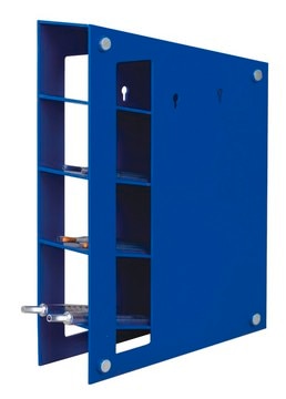 Manual pipette racks blue plastic