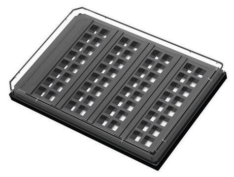 Grace Bio-Labs ProPlate&#174; tray sets size 16&#160;wells, with Delrin&#174; snap clips, well L × W 7&#160;mm × 7&#160;mm