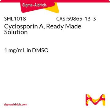 Cyclosporin A, Ready Made Solution 1&#160;mg/mL in DMSO