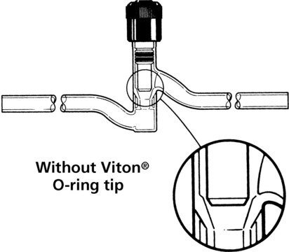 HI-VAC&#174; vacuum valves 90° angle, bore 0-12&#160;mm, O-ring tip: no