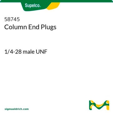 Column End Plugs 1/4-28 male UNF