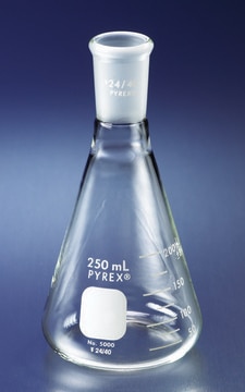 Pyrex&#174; wide-mouth Erlenmeyer flask with joint capacity 125&#160;mL