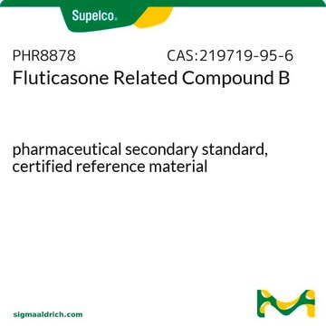 Fluticasone Related Compound B certified reference material, pharmaceutical secondary standard