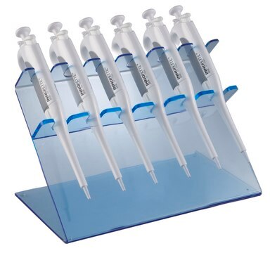 Pipette Stand acrylic, to hold, 6&#160;pipette(s), blue